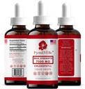 Pyrmevere Clorophyll Liquid Drops - Feito nos EUA, sabor de hortelã, líquido Clorophyll □ Imune Booster, Apoio Imune, Desodorante Natural, Alívio de Doença de Altitude