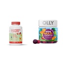 SmartyPants Kids Multivitamin Gummies and Fiber Supplement: Omega 3 Fish Oil & OLLY Kids Multivitamin + Probiótico Gummy, Digestivo e Imune Support