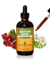 Herb Pharm Hawthorn mistura extrato líquido para suporte cardiovascular e circulatório - 4 Onça