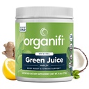 Organifi Green Juice - Suplemento em pó com espirulina orgânica, Ashwagandha e chlorela - Ajuda a alcançar objetivos de fitness e reduzir níveis de cortisol, 30 dias de fornecimento