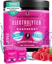 KEY NUTRIENTS Eletrólitos multivitamínicos em pó sem açúcar - Juicy Framboesa Eletrolítico em pó - Hydration Powder - Sem calorias, sem glúten Keto Eletrólitos em pó - 90 Servões - Made in USA