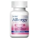 HealthA2Z® Alergia Alívio . Difenidramina HCL 25mg . Anti-histamínico . Alivio de Itchy Garganta, espirros, Runny Noses . . Alergias internas e ao ar livre ( 600 Caplets (Pacote de 1))
