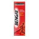 Bengay Ultra Strength Topical Pain Relief Cream, Analgésico tópico não gorduroso para Artrite Menor, Músculo, Dor articular e lombar, cânfora, mentol e salicilato de metilo, 4 OZ
