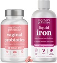 Promessa de Mãe Ferro Líquido e Pacote de Probióticos Vaginais
