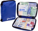 Kit de primeiros socorros de emergência para casa, escritório, carro, apartamento, dormitório e acampamento, bolsa compacta para viagem cabe em mochilas, malas, armários e gavetas