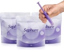 Aplicador Supositório Fácil de Usar para Mulheres e Homens, Aplicador Descartável para Supositórios para Obstipação de Várias Marcas, 3-Pack, 30-Count, Tamanho A2