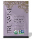 Truvani Vegan proteína de ervilha em pó desfolhado 20g planta orgânica baseada em proteína