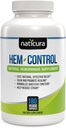 Hem-Control - Suplemento de tratamento de hemorróidas eficaz rápido - Fórmula poderosa para promover alívio de sintomas, encolhimento de hemorróidas, Desconforto de facilidade - 180 Cápsulas Vegan - Made in USA