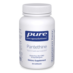 Puro Encapsulamentos Pantetina Suplemento Hipoalergênico Suporta Metabolismo Lipídico Saudável e Função Cardiovascular .
