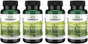 Swanson força máxima Willow branco bark Extrato-promove apoio conjunto e alívio muscular-estandardizado a 25% Salicina-Natural Suplemento sem irritação estomacal (60 Veggie Caps, 500mg cada) 4 Pack
