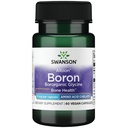 Swanson Boron de Albion - Boroganic Glycine Supplement Suportando a Saúde Conjunta e Saúde Óssea - Fórmula de alta absorção pode apoiar o equilíbrio global - (60 cápsulas, 6mg cada)