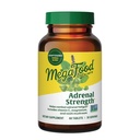 Força Adrenal MegaFood - Suplementos de Suporte Adrenal com Ashwagandha e Magnésio Glicinato, Vitamina C, Santo Basílio, Astragalus, Reduz Níveis de Cortisol - Vegetariano - 60 Comprimidos (30 Servimentos)
