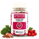 Força & Especiarias Hypertensupport 100% Suplemento Natural para Sistema Imune & Saúde do Coração – 15 Ingredientes w Hawthorn Berry, Sementes de uva & Berries - 60 Vegan UK Made 1000mg Cápsulas