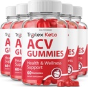 DESEMPENHO IDEAL (5 Pack) Triplex Keto Gummies Triplex Keto ACV Gummies Suplemento Triplex ACV Keto Gummies Triplex Keto Gummy s (300 Gummies)
