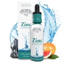 Gotas Complexos de Zinco de Tesouro Enterrado - 30 Servings, 2 fl oz, Eficiente e Biodisponível Suplemento de Zinco Iônico