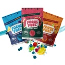 FocusFuel Energy Chews – Tamanho de teste Variety Sample Pack (9 Servings) – 100mg Cafeína + Alpha GPC + L-Theanina + B12, Magnésio – Blue Razzberry Limonada, Melancia, Fruit Punch – Sem Acidente ou Jitters