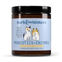 Bark & Whiskers Probióticos + Enzimas - Suporta Saúde Digestiva e Sistema Imune - Suplemento Probiótico para Gatos e Cães - 60 Scoops