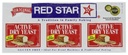 Levedura Nutricional Estrela Vermelha - Seco Ativo - 0,75 oz - Caso de 18