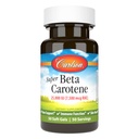 Carlson - Super Beta Caroteno, 25000 UI (15 mg), Vitamina A como Beta Caroteno, Forma Biodisponível e Bioativa, Saúde da Visão, Pele Saudável, 50 Softgels