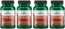Swanson EFAs- Krill Oil - Força máxima - 1 g, 30 Softgels (4 embalagem)