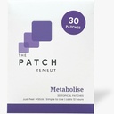 O Patch Remedy Metabolise Patch □ 5-HTP, Guaraná, L-Carnitina, Fucus, Zinco, Yerba Mate, Framboesa Cetona □ 30 Patches