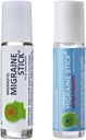 Basic Vigor Migrastil Original Migraine Stick, Extra Strength Migraine Stick Bundle, Quick Cooling Migraine, Tension Headache Support. Feito nos EUA