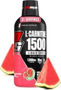 PROSUPPS L-Carnitina Líquido 1500, Estimulante-Liquido Livre Tiros para homens e mulheres - Puro pré-trabalho Beber para energia, desempenho e recuperação muscular - Sem açúcar, Sem carboidratos - 31 Servings, Candy de melancia