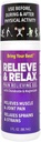 Aliviar e relaxar alívio da dor Roll On - Força extra, Ação rápida, Mess-free tópico analgésico - Sofrimento muscular e articular, Costas, Joelho, Pé, mão alívio da dor - HSA /FSA elegíveis - 3 Fl. Oz, 1-Pack
