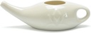 Pote de cerâmica Neti para Nasal Sinus Cleansing Wash Irrigation Alívio - Microondas e Lava-louças Seguro - Petite