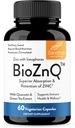 Suplemento de Zinco de Sandhu com Ionophores Quercetin & Green Tea Extract para Absorção Superior e Alta Potenciaria, 800mg Cápsulas Vegetarianas 60 Contagem (Pacote de 1), Suporte Imune para Homens e Mulheres