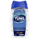 TUMS Comprimidos antiácidos mastigáveis de força ultra para alívio da azia, hortelã - 72 contagem