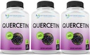 DOCTOR RECOMENDADO COMPLEMENTOS Quercetin 1000mg Por Serviço - (Vegan, Non-GMO) (120 Cápsulas Veggie, Embalagem de 3)