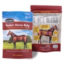 EQUERRY's Better Horse Belly - Suplemento de cavalo com suporte de gut , Probióticos de cavalo com prebióticos e enzimas digestivas , para Colic, Incomodação Digestiva, 1,1LB