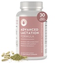 Lactation holística ® Fórmula avançada de lactação (30 Servões), Suplemento para apoiar o fornecimento de leite, contém Moringa orgânica e extrato de cardo de leite, sem fenugreek