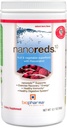 Biopharma Scientific Nanoreds: Reds Superfood Fruta & Powder Smoothie Mix para Saúde Digestiva & Imunidade com Antioxidantes, VitaminaC, Elderberry, Romã, Berry Flavor, 30 Servings