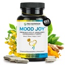 Trio alegria de humor Premium 5-HTP, St Johns Wort, Ashwagandha & Turmeric Cápsulas de Ashwagandha para promover natural calma e relaxado humor Suprimento de suporte de humor .