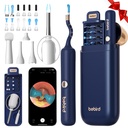 Bebird Earsight Plus R37R Ear Cleaning Camera Wax Removal Tool Kit de Ferramenta, Otoscópio de Ear Scope Flexível Câmera Luz, Piscador de ouvido Visual Removedor de Earwax sem fio para Adultos e Crianças
