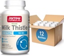 Jarrow Forms Milk Thistle 150 mg - Antioxidante Suportando Resposta Imune, Função Fígado & Glutationa - Até 100 Servings ( Cápsulas Vegetais), Embalagem de 12