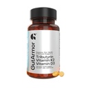 Gut & Heart Health + Imune Support (Suprimento de 1 Mês) 30 Cápsulas de Gel Macio (Pure Butirate 350mg & Vitamina D3 2000UIs & Vitamina K2 120mcg (Health do coração)