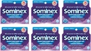 Sominex Nighttime Sleep-Aid com Difenidramina HCl 25 mg, Fórmula Original, 16 Comprimidos, (Pacote de 6)
