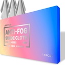 Seco Anti Fog pano, 3 embalagens Antifogging pano para óculos, tela, óculos, reutilizável e portátil de limpeza Lens pano para óculos revestidos com máscaras