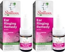 Similasan Ear Ringing Remedy Drops 0.33 Onça, para alívio temporário multi-sintomas do ruído nos ouvidos, ouvidos tocando, ouvidos zumbindo, ouvidos rugindo, ouvidos zumbindo, ouvidos sussurrando e outros sons nos ouvidos