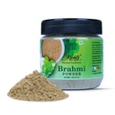 100% Natural Brahmi Powder (100 gms) Puro Bacopa Monnieri Powder Herbal Supplement (S) Brahmi Powder for Hair Growth (Sucopa Powder Ayurvedic Supplement)