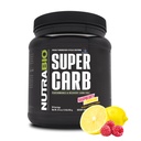 NutraBio Super Carb, Pó carboidratado com cluster Dextrina e Eletrolitos, Pó de Suplemento de Carbo Avançado para Combustível de Trabalho, Desempenho e Recuperação Músculo, Dextrina Cíclica, Limonada de Framboesa, 30 Sv