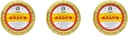 Rawleigh Antisséptico Salva Icônico Estanho Amarelo Big: 4,5 onças, Multi-Purpose Pomada Acalma Cortes, Contusões, Irritações, com Turpentina, Fenol, Óleo de Algodão & Parafina, Fórmula Original - Pacote de 3