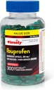 Time-CAP LABS, INC. Temporariamente Ibuprofeno 200mg - 300 Líquidos Softgels - Comprimidos de alívio da dor e Redutor da Febre - para alívio da dor de cabeça, dor menstrual, dores de dente Dor muscular e artrite dor
