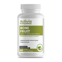 Cápsulas Organic Hawaiian Noni Fruit 4000 mg - Morinda Citrifolia Supplement - Non-GMO, Gluten-Free, USA Made, Sem Aditivos Artificiais (60 Contagem)