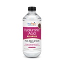Hyalogic Liquid Hyaluronic Acid Supplement - Suporte para Cabelo Saudável, Pele e unhas com 5.000 mcg Biotina e 50mg HSH - Hidratação Natural para todo o corpo - Fórmula de Alto Peso Molecular - 12 onças