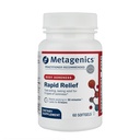 Metagenics Rapid Relief - Herbal Softgel com Açafrão & Boswellia - Suporta rápido alívio para músculo, dorso e desconforto conjunto* - Drug-free, Non-GMO, Gluten-Free - GMP Certified Facility - 60 Softgels