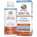 MaryRuth Organics Turquia cauda Mushroom Supplement Ultra Absorção Liposomal □ Espectro completo 200mg Beta-Glucans por serviço □ Vegan □ 7.6 oz 15 Servings